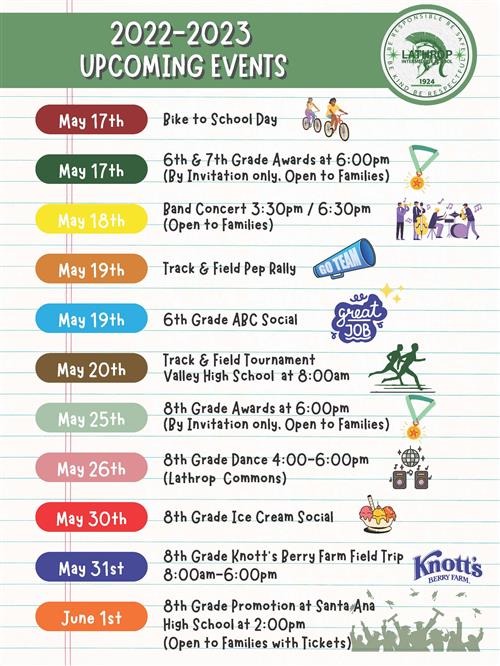 Upcoming Events